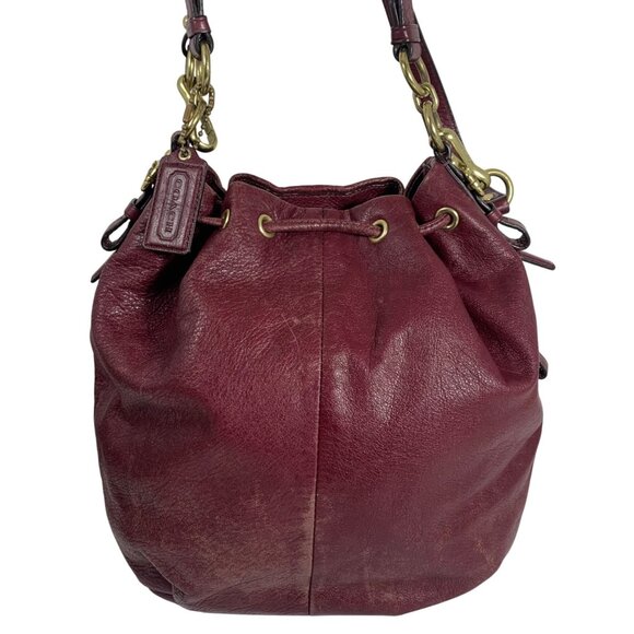 Coach Madison Marielle Drawstring Bucket Shoulder Bag + Fob/Tag & Dust Bag - Picture 3 of 16